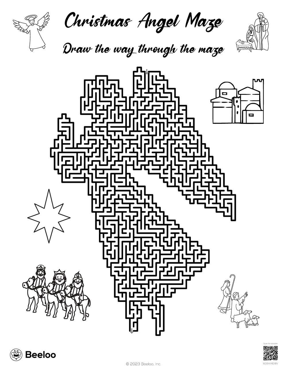 141 Challenging Thanksgiving Mazes Printable 74