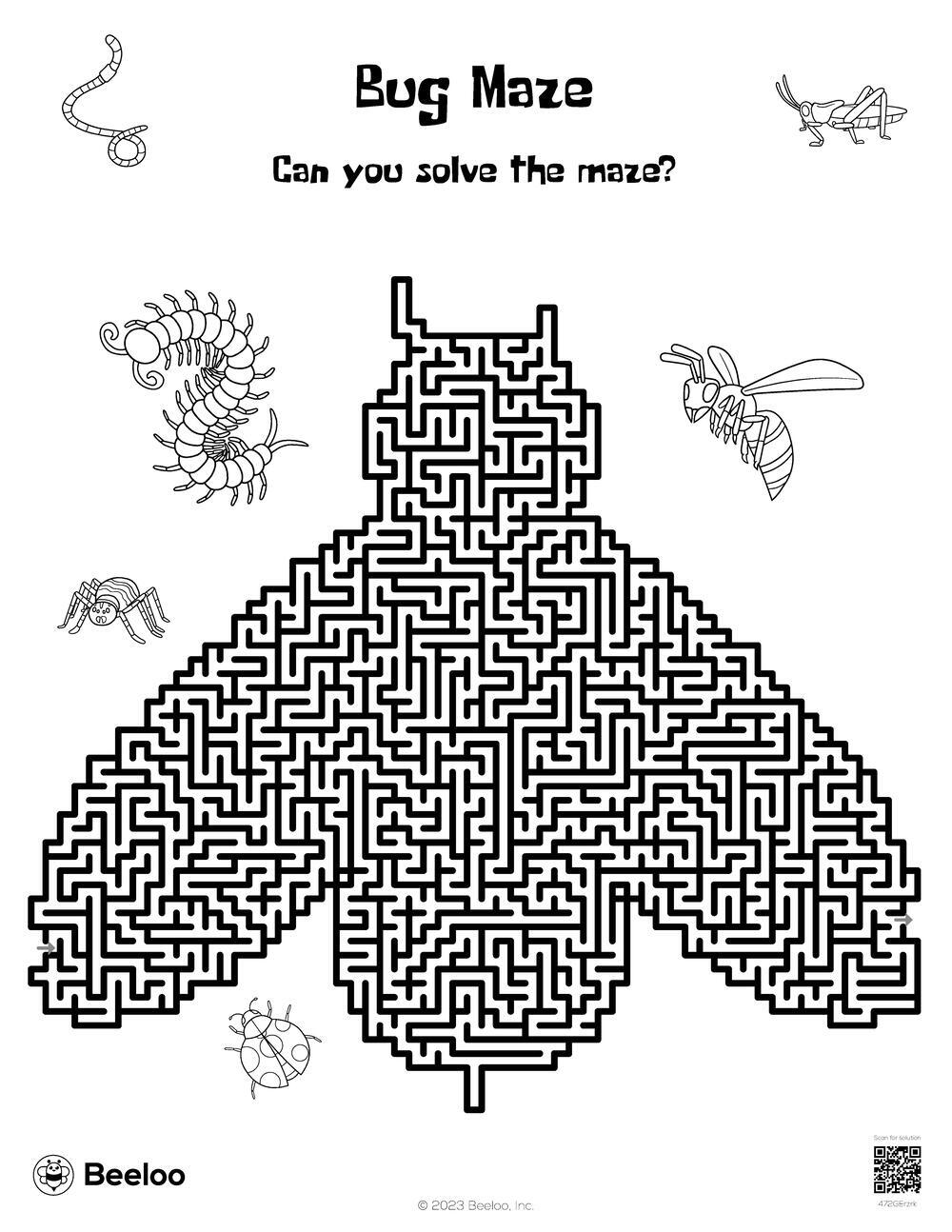 141 Challenging Thanksgiving Mazes Printable 88