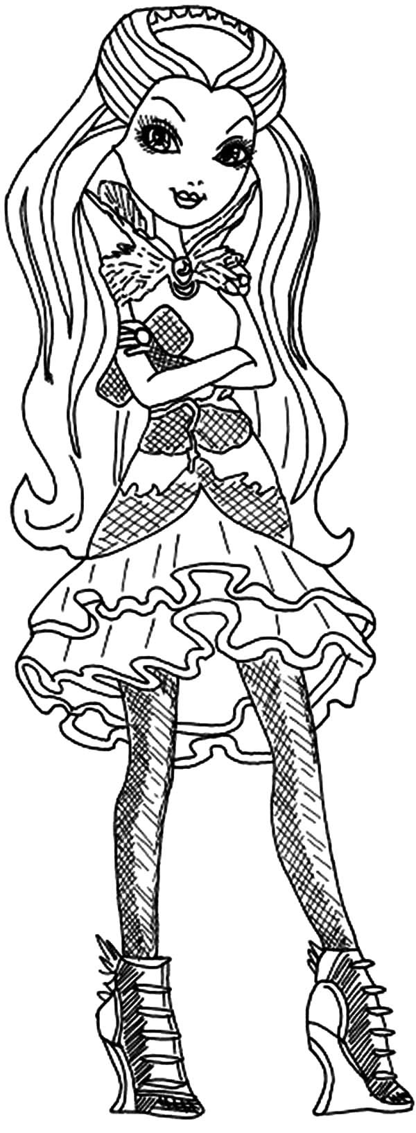 145 Enchanting Ever After High Coloring Pages Printable 100