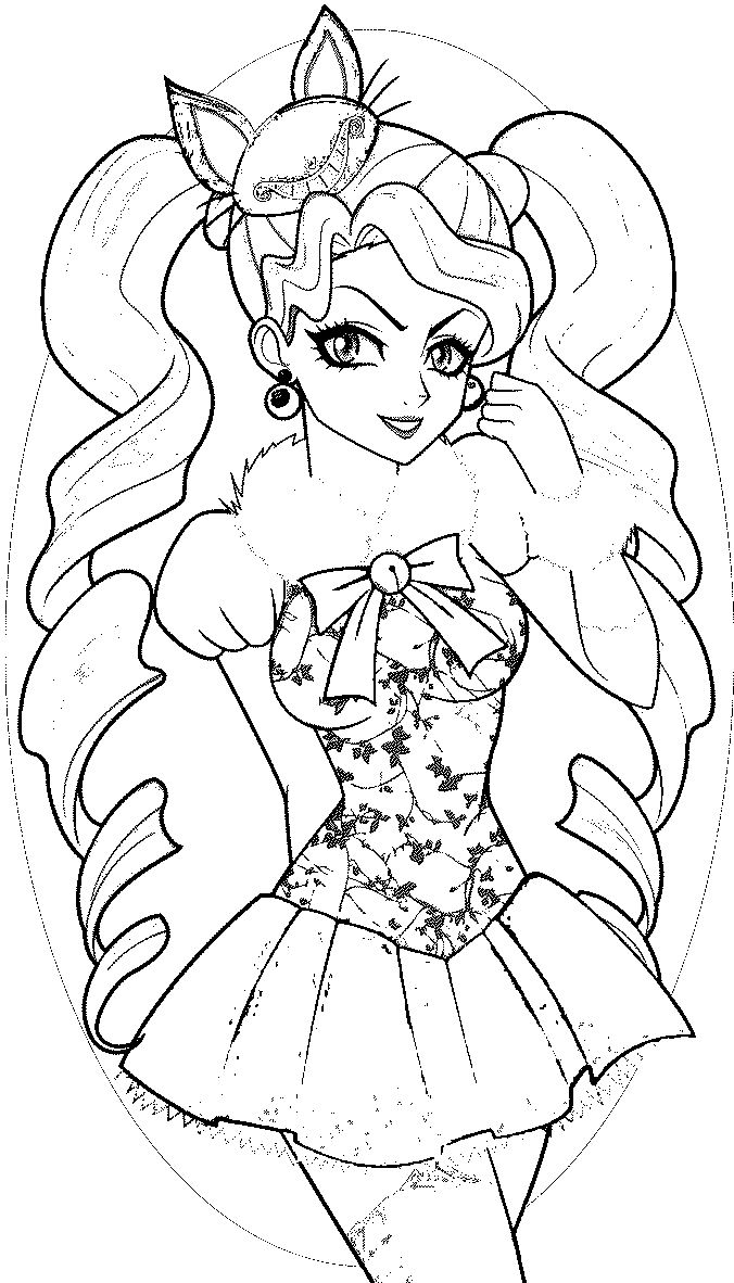 145 Enchanting Ever After High Coloring Pages Printable 40