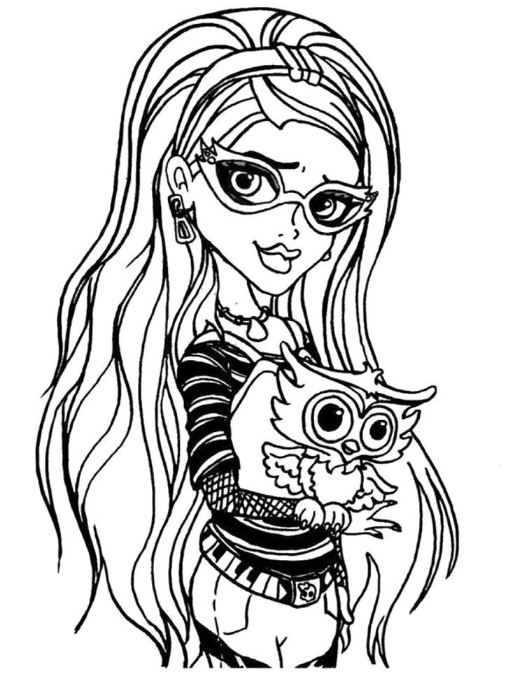 145 Enchanting Ever After High Coloring Pages Printable 57