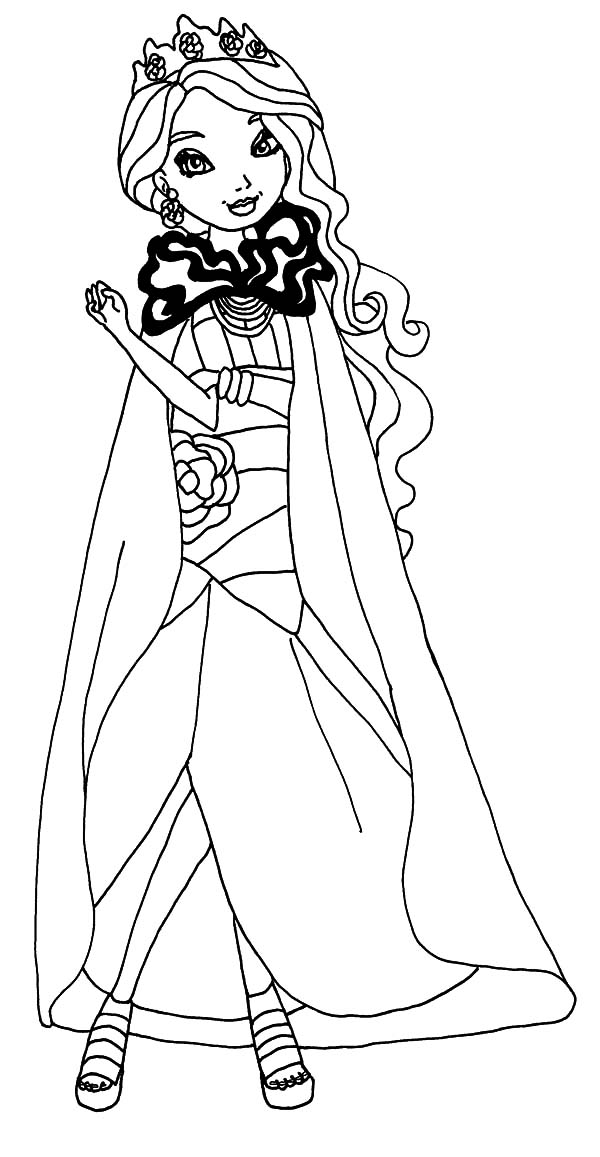 145 Enchanting Ever After High Coloring Pages Printable 89