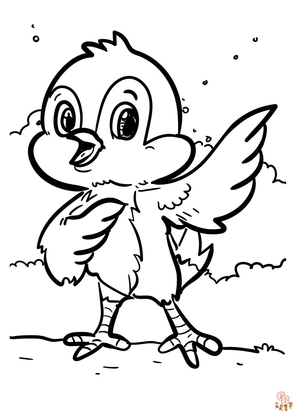 168 Bluebird Coloring Pages Printable 160