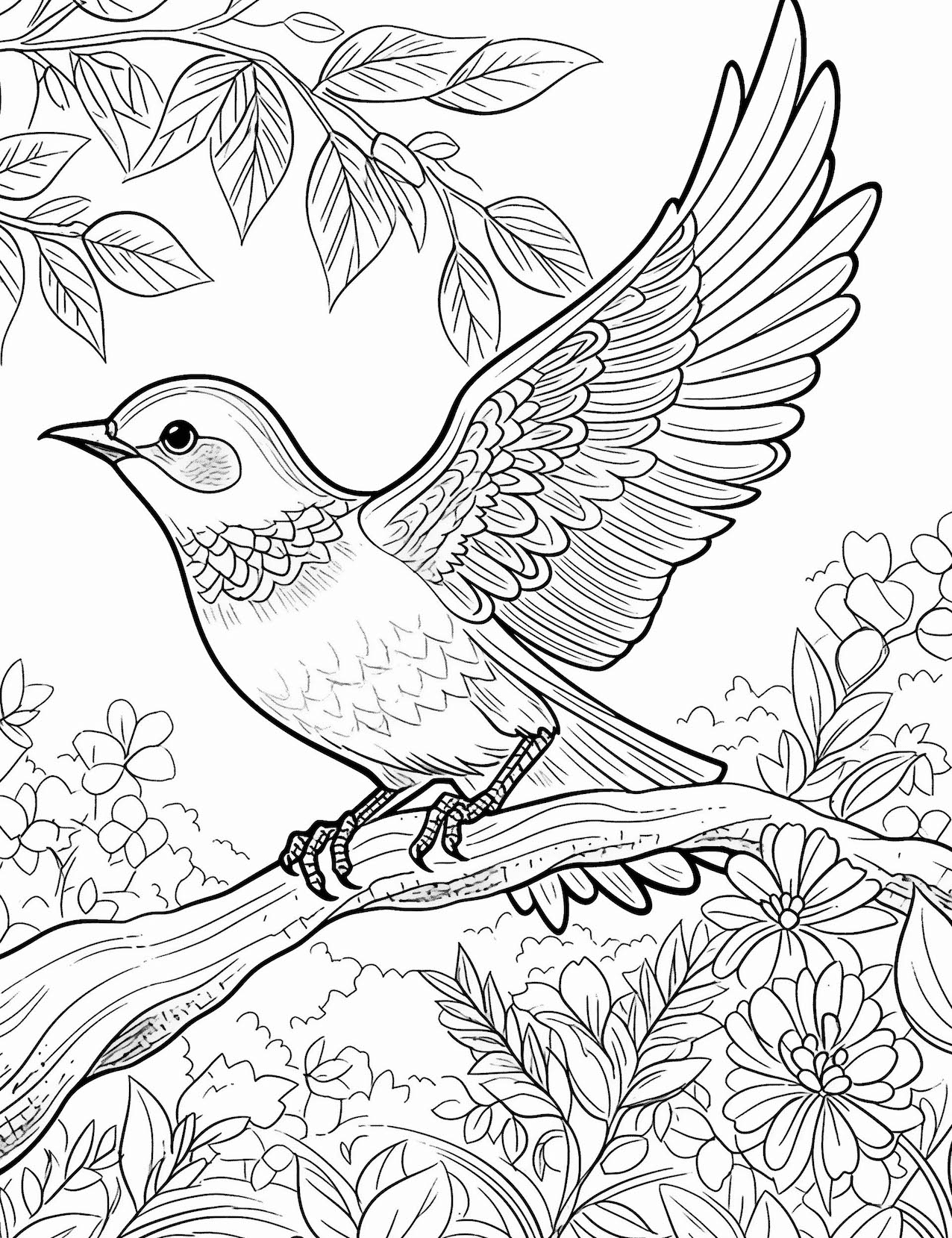 168 Bluebird Coloring Pages Printable 27