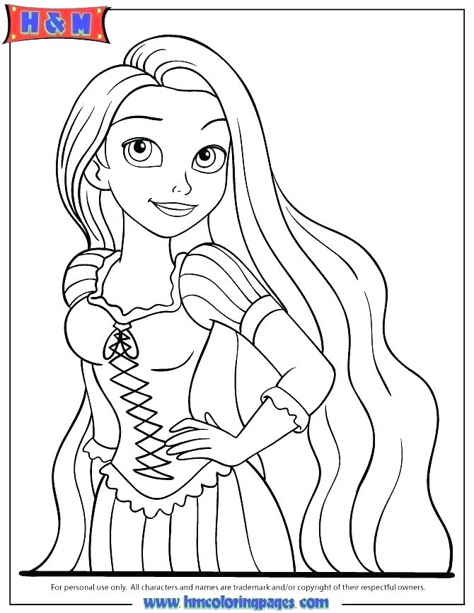 29 Tangled Coloring Pages Printable 13