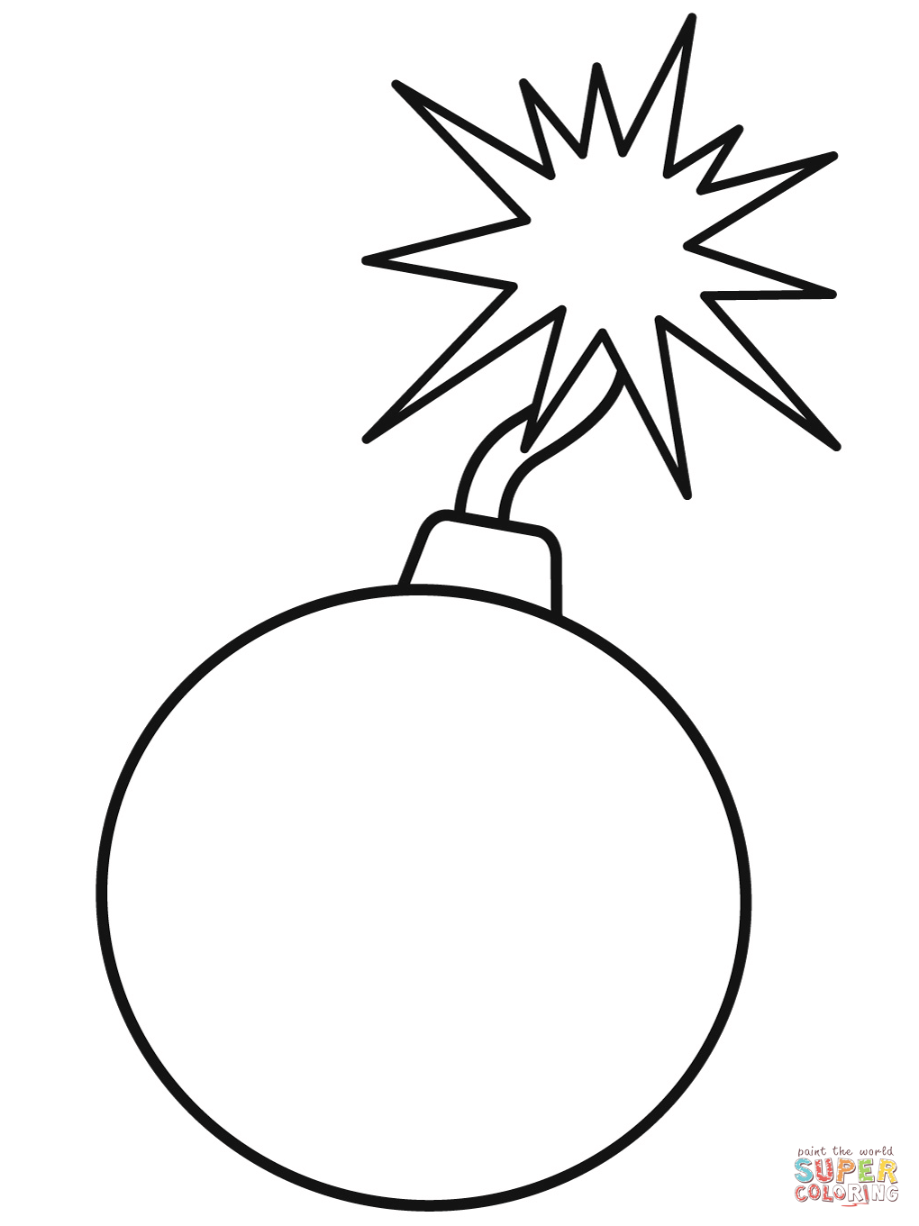 30 Explosive Explosion Coloring Pages Printable 1