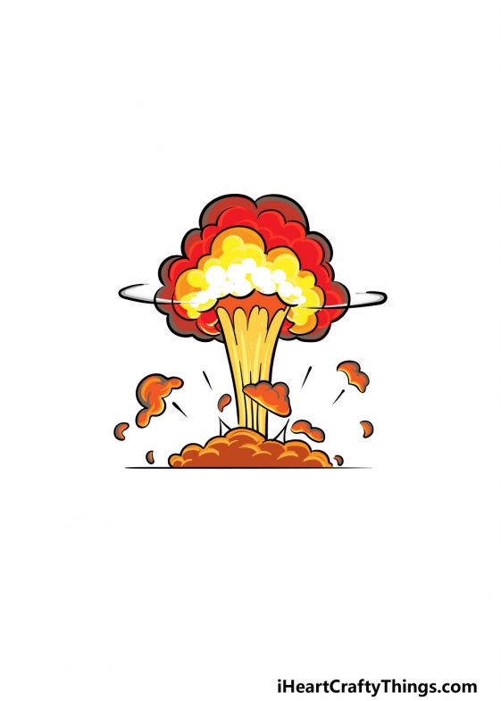 30 Explosive Explosion Coloring Pages Printable 29