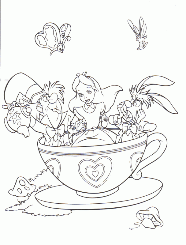 30 Fantastic Disney Coloring Pages Printable 16