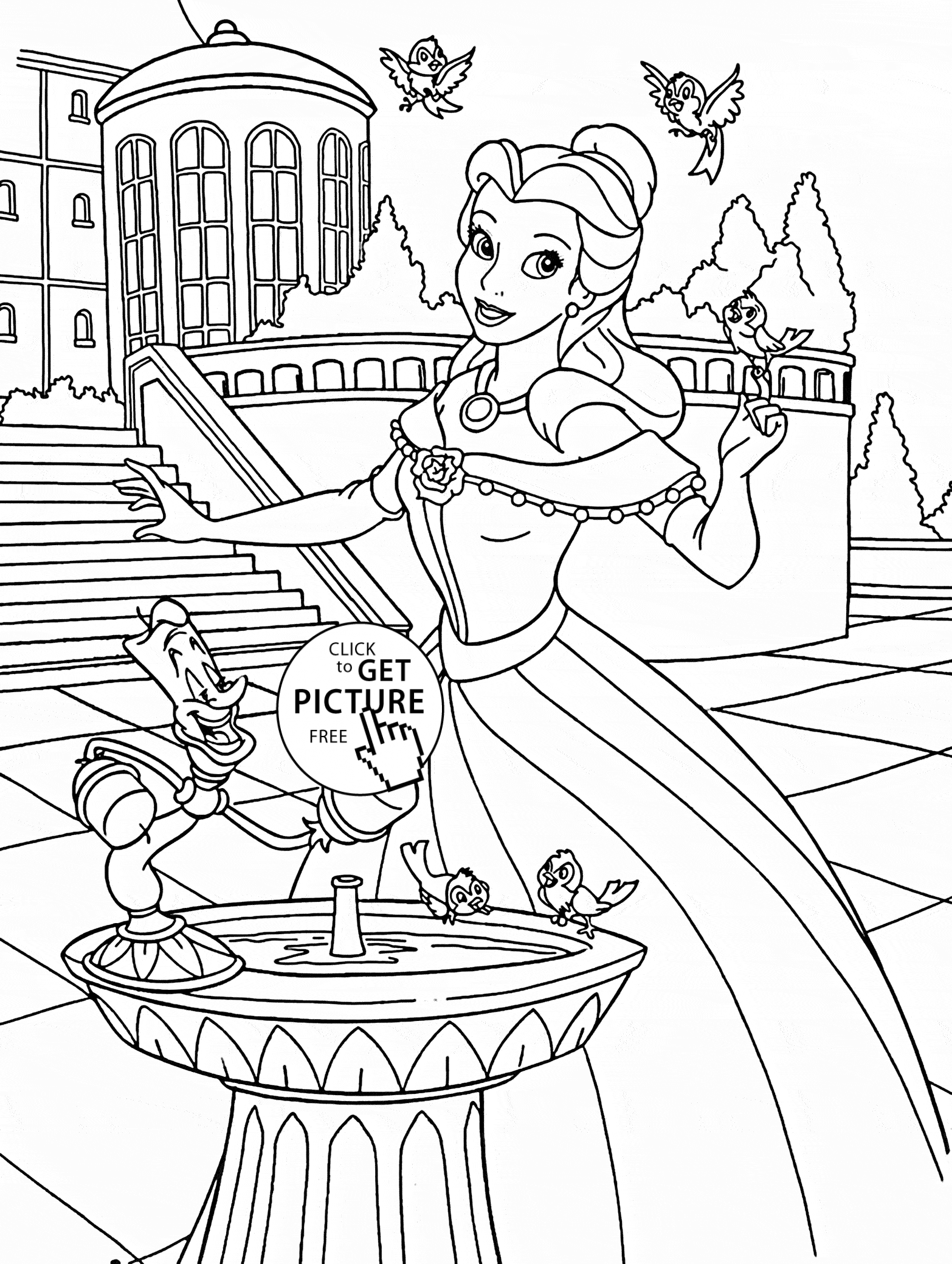 30 Fantastic Disney Coloring Pages Printable 4