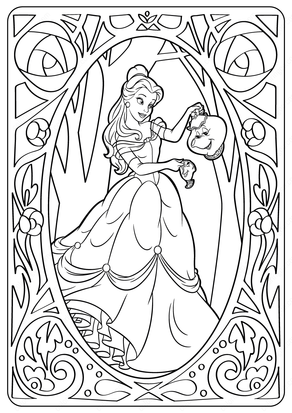 30 Fantastic Disney Coloring Pages Printable 5