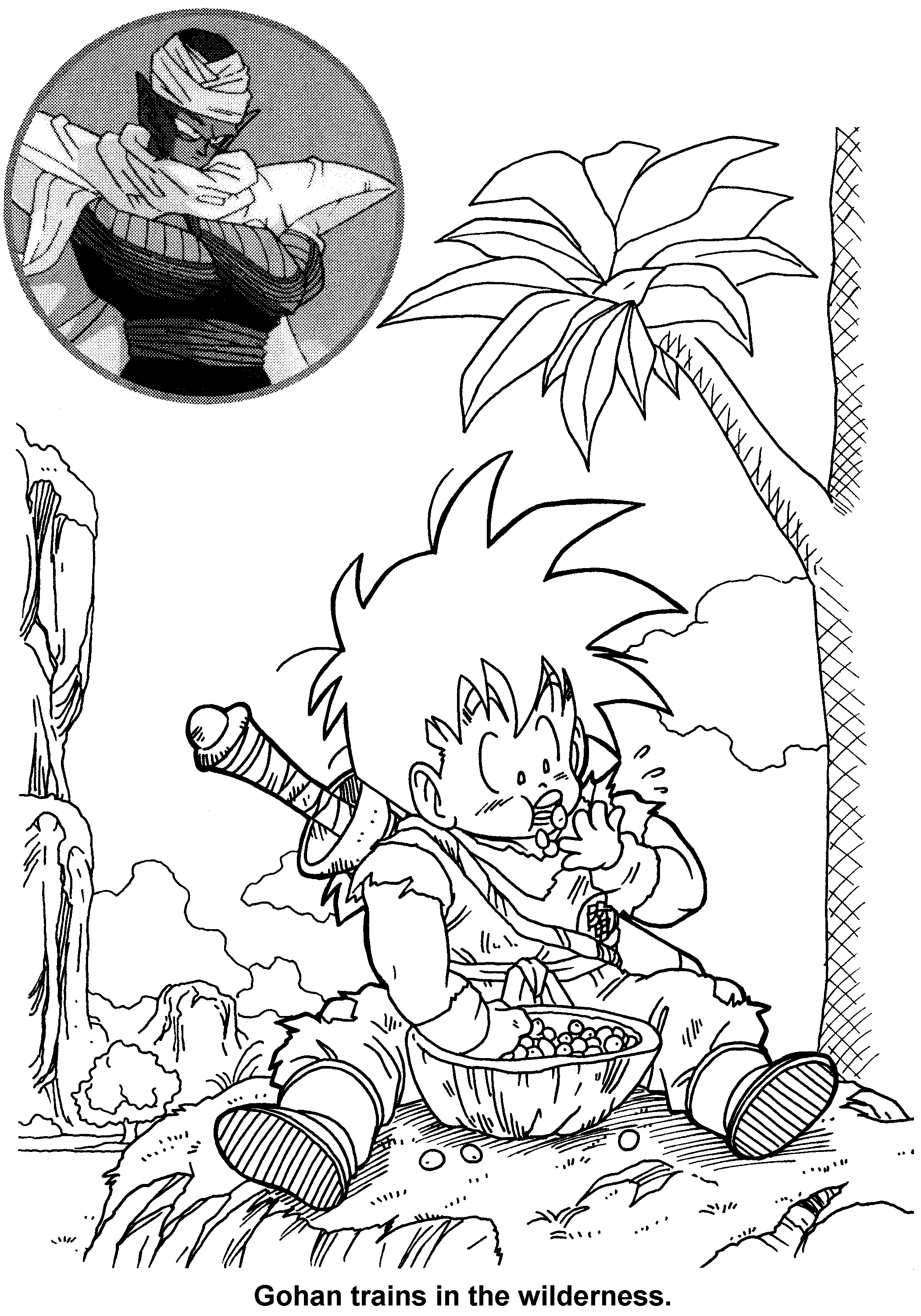 31 Energetic Dragon Ball Z Coloring Pages Printable 13