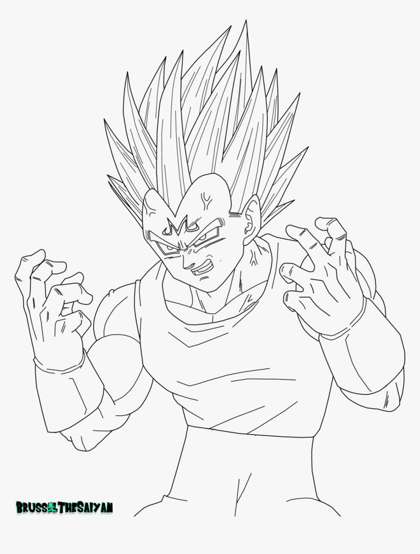 31 Energetic Dragon Ball Z Coloring Pages Printable 22