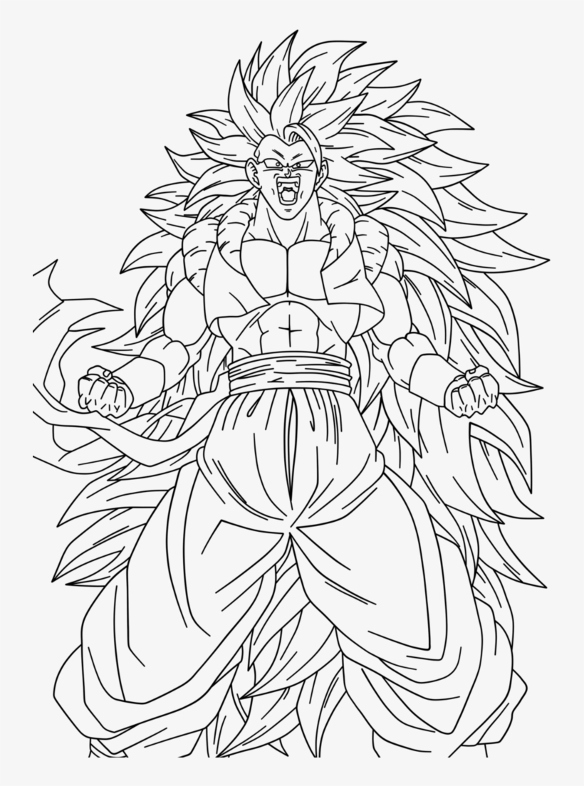 31 Energetic Dragon Ball Z Coloring Pages Printable 26