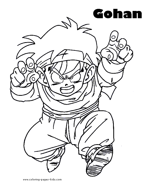 31 Energetic Dragon Ball Z Coloring Pages Printable 30