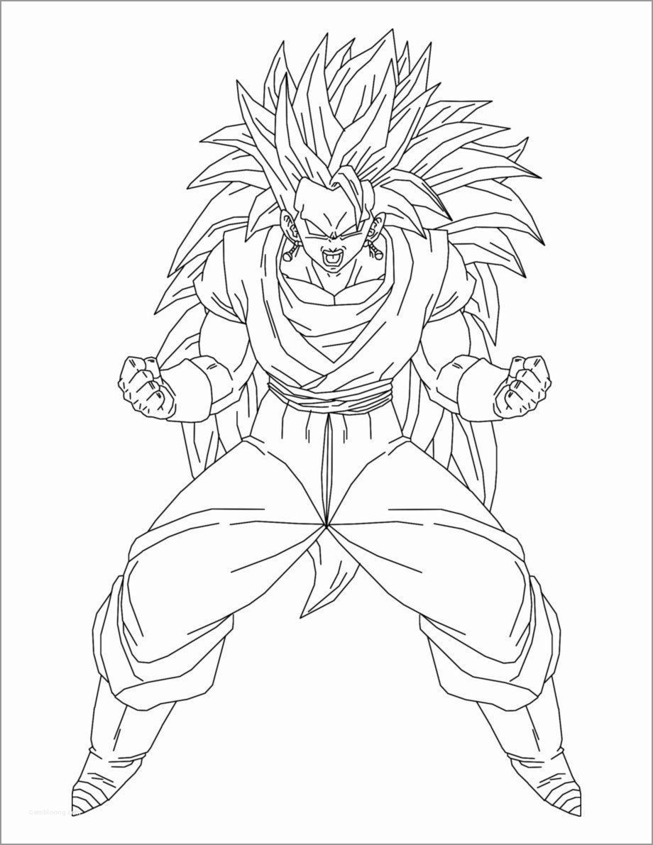 energetic dragon ball z coloring pages printable jpg