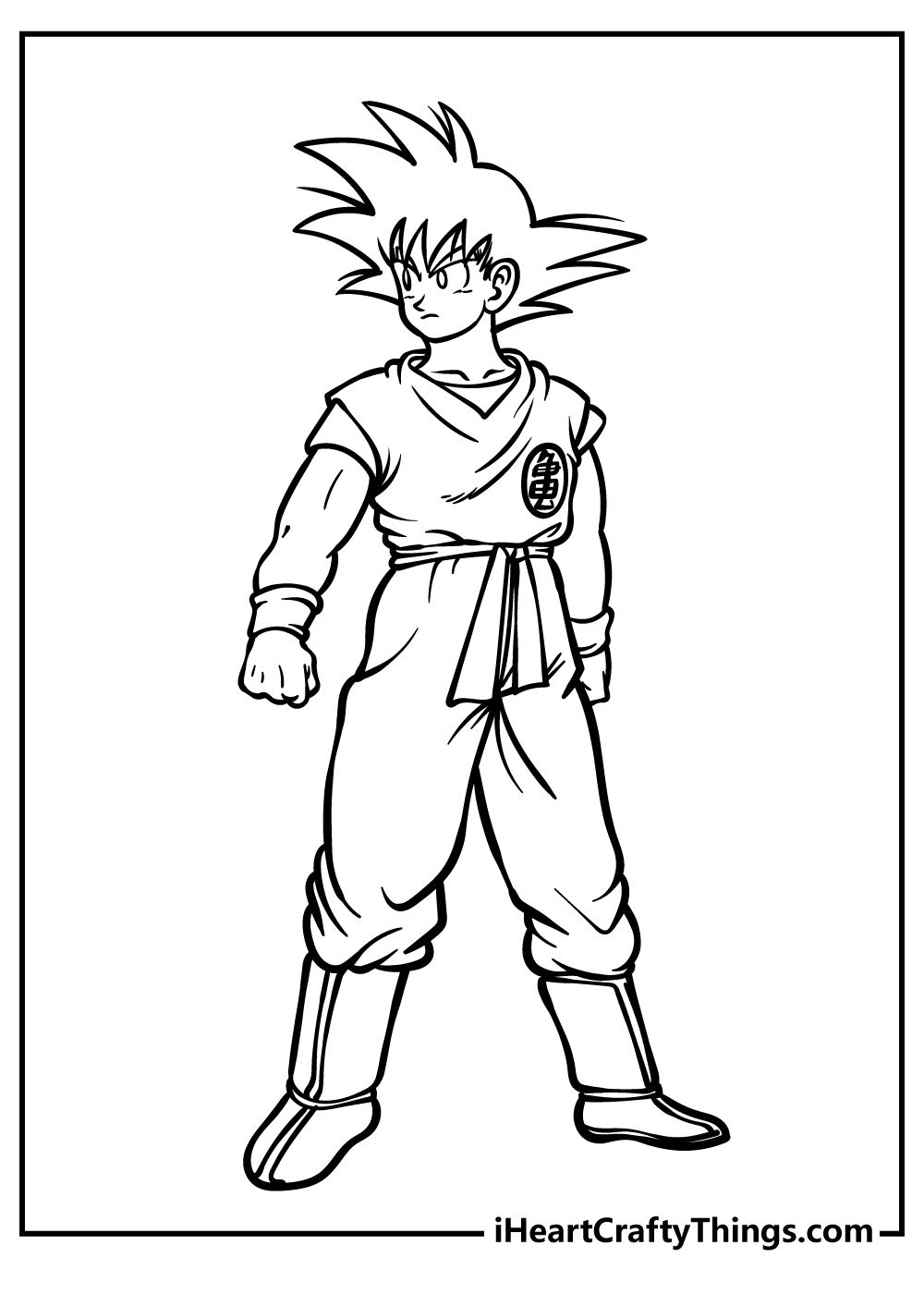 31 Energetic Dragon Ball Z Coloring Pages Printable 5