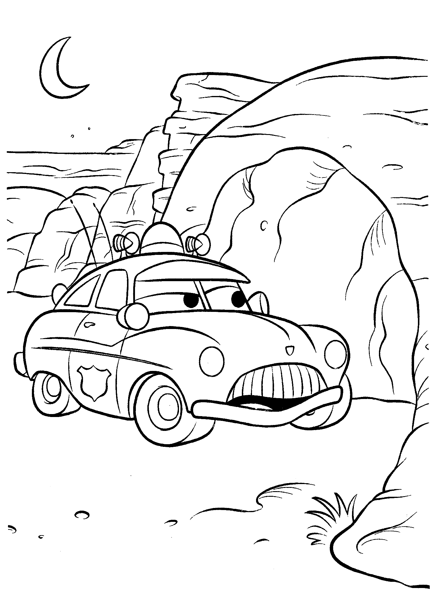 31 Exciting Police Car Coloring Pages Printable 25