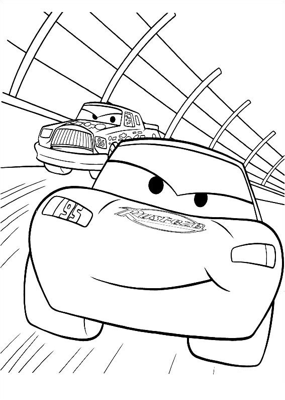 35 Fast Lightning McQueen Coloring Pages Printable 10