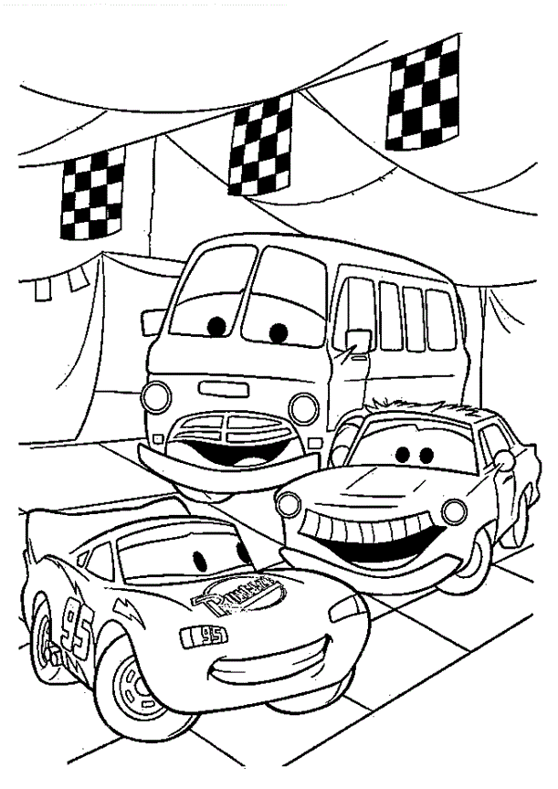 35 Fast Lightning McQueen Coloring Pages Printable 13