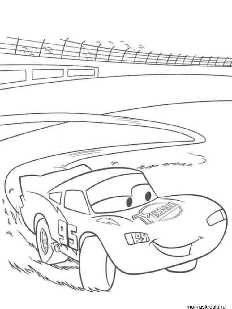 35 Fast Lightning McQueen Coloring Pages Printable 14