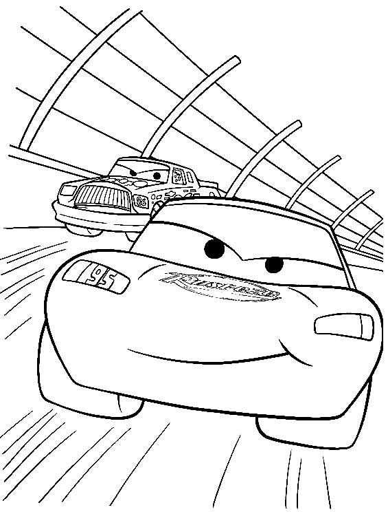 35 Fast Lightning McQueen Coloring Pages Printable 22