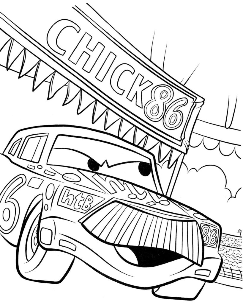 35 Fast Lightning McQueen Coloring Pages Printable 25