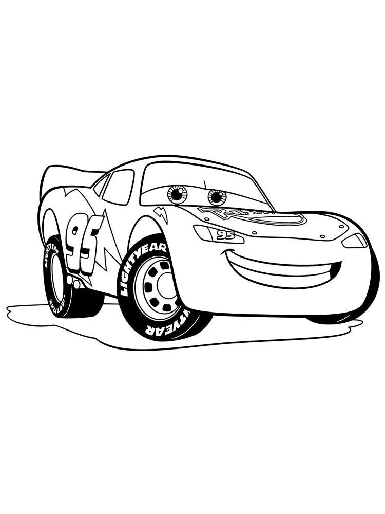 35 Fast Lightning McQueen Coloring Pages Printable 27