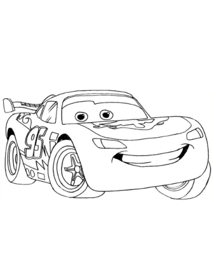 35 Fast Lightning McQueen Coloring Pages Printable 3