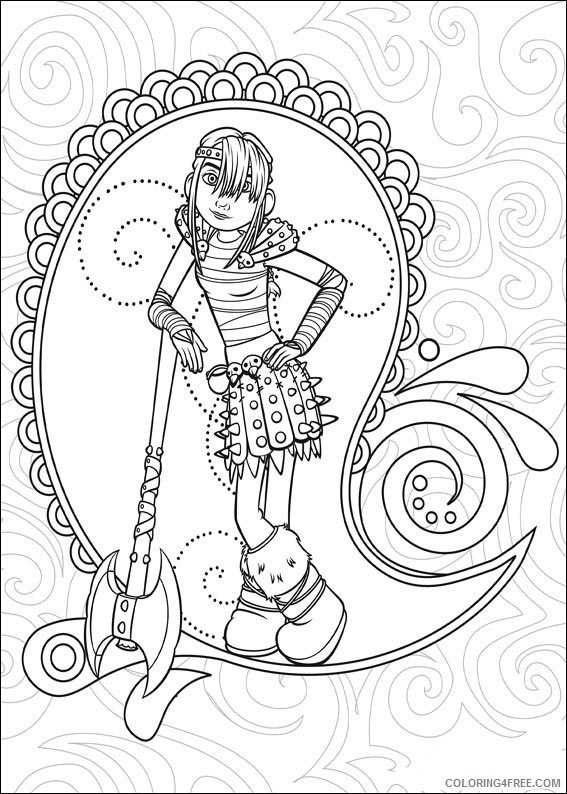 36 Epic How To Train Your Dragon Coloring Pages Printable 10