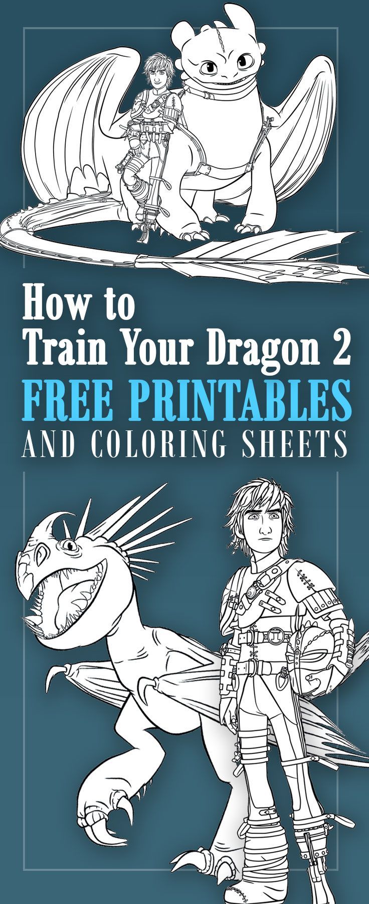 36 Epic How To Train Your Dragon Coloring Pages Printable 34