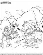 36 Epic How To Train Your Dragon Coloring Pages Printable 6