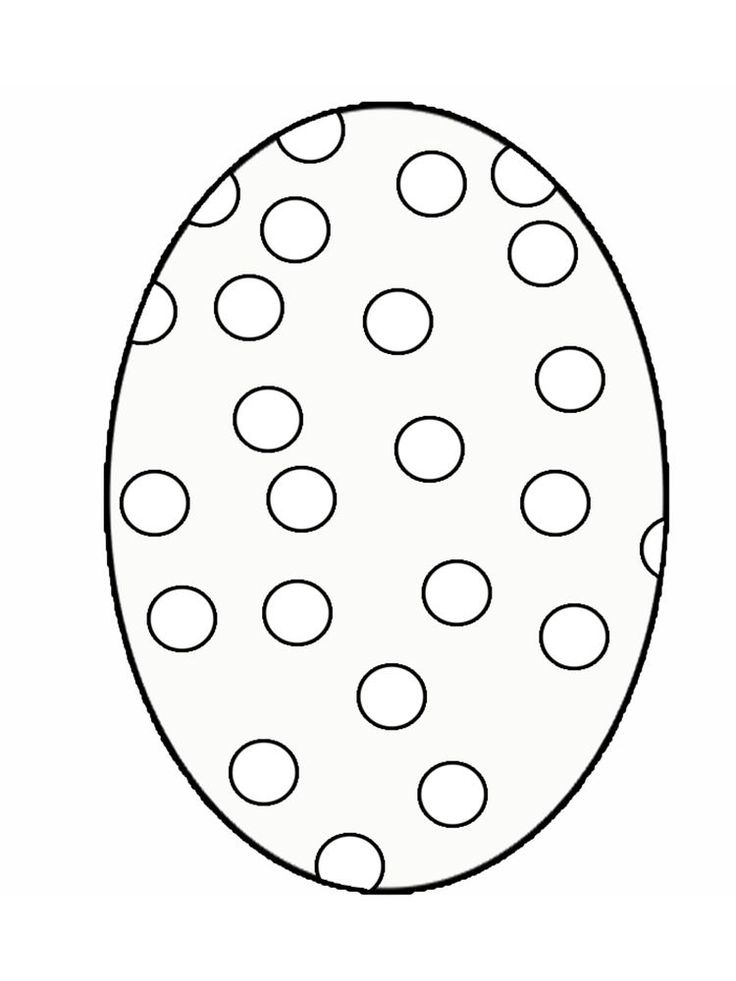 37 Colorful Easter Egg Coloring Pages Printable 23