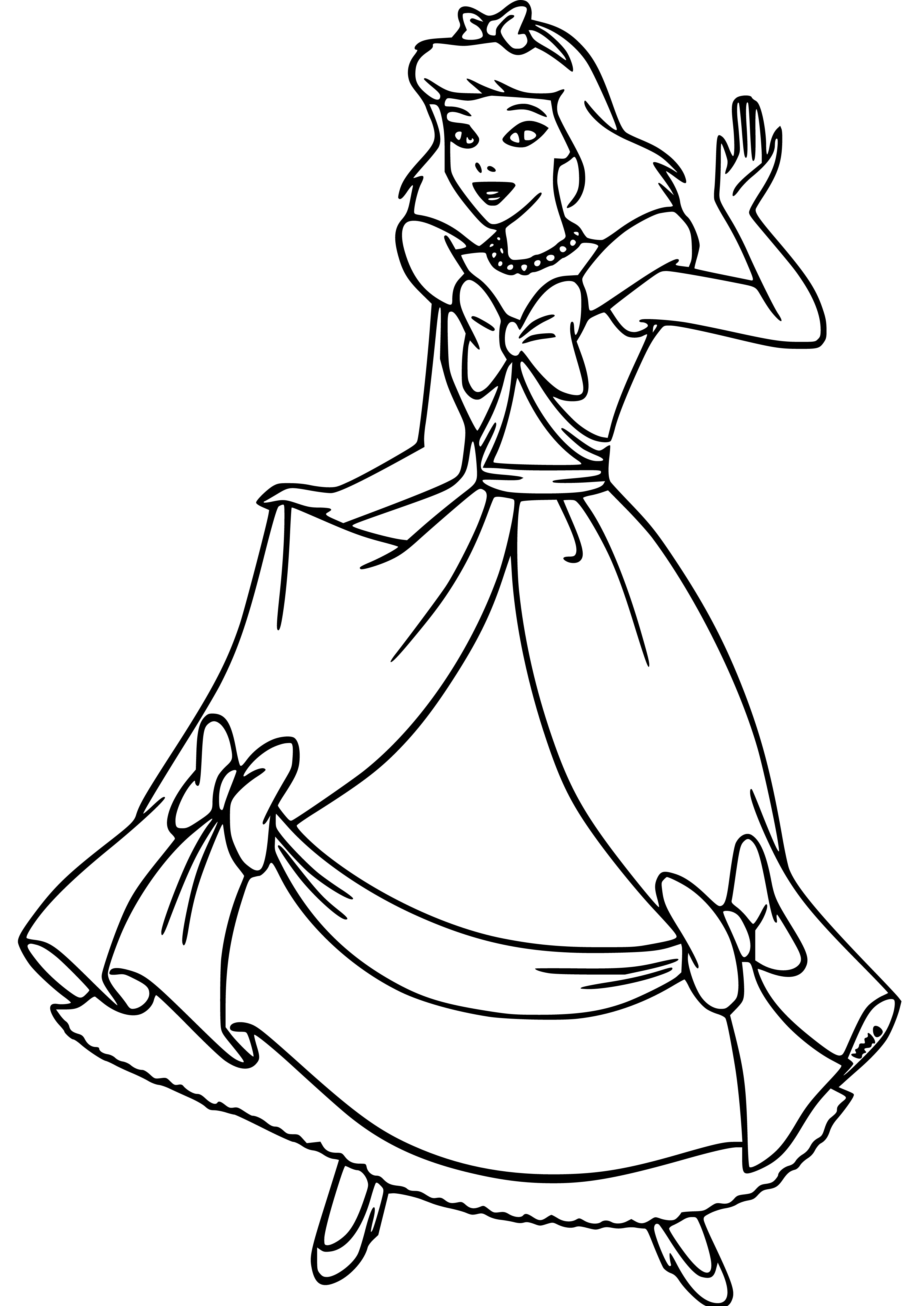 38 Elegant Cinderella Coloring Pages Printable 35