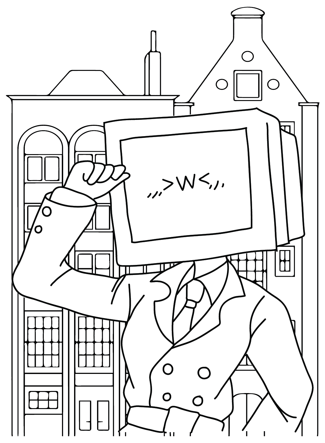 everyday man coloring pages printable jpg