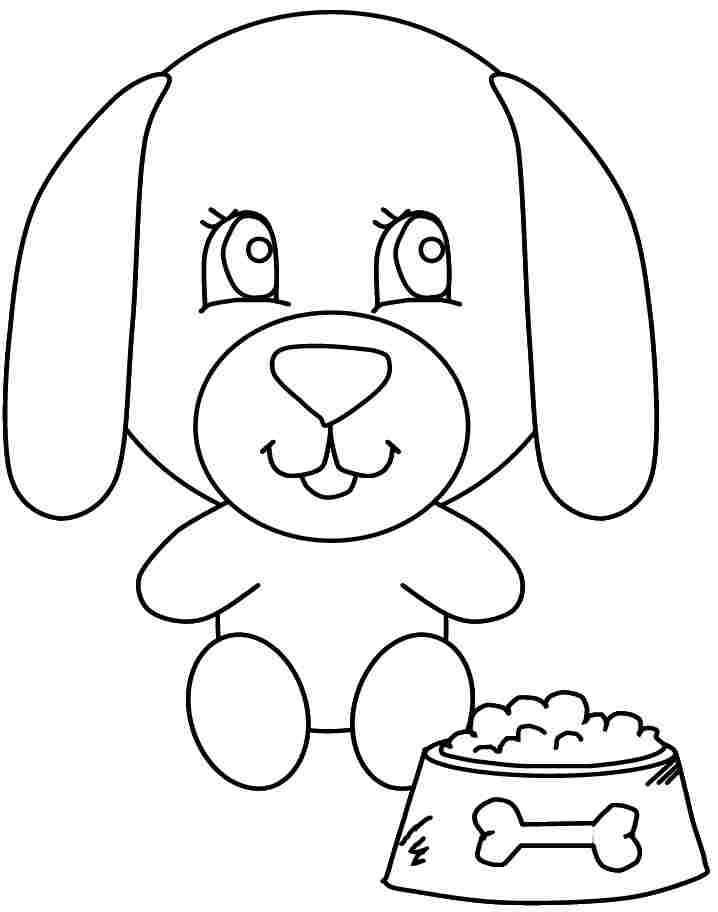 68 Free Dog Coloring Pages for Kids Printable 15