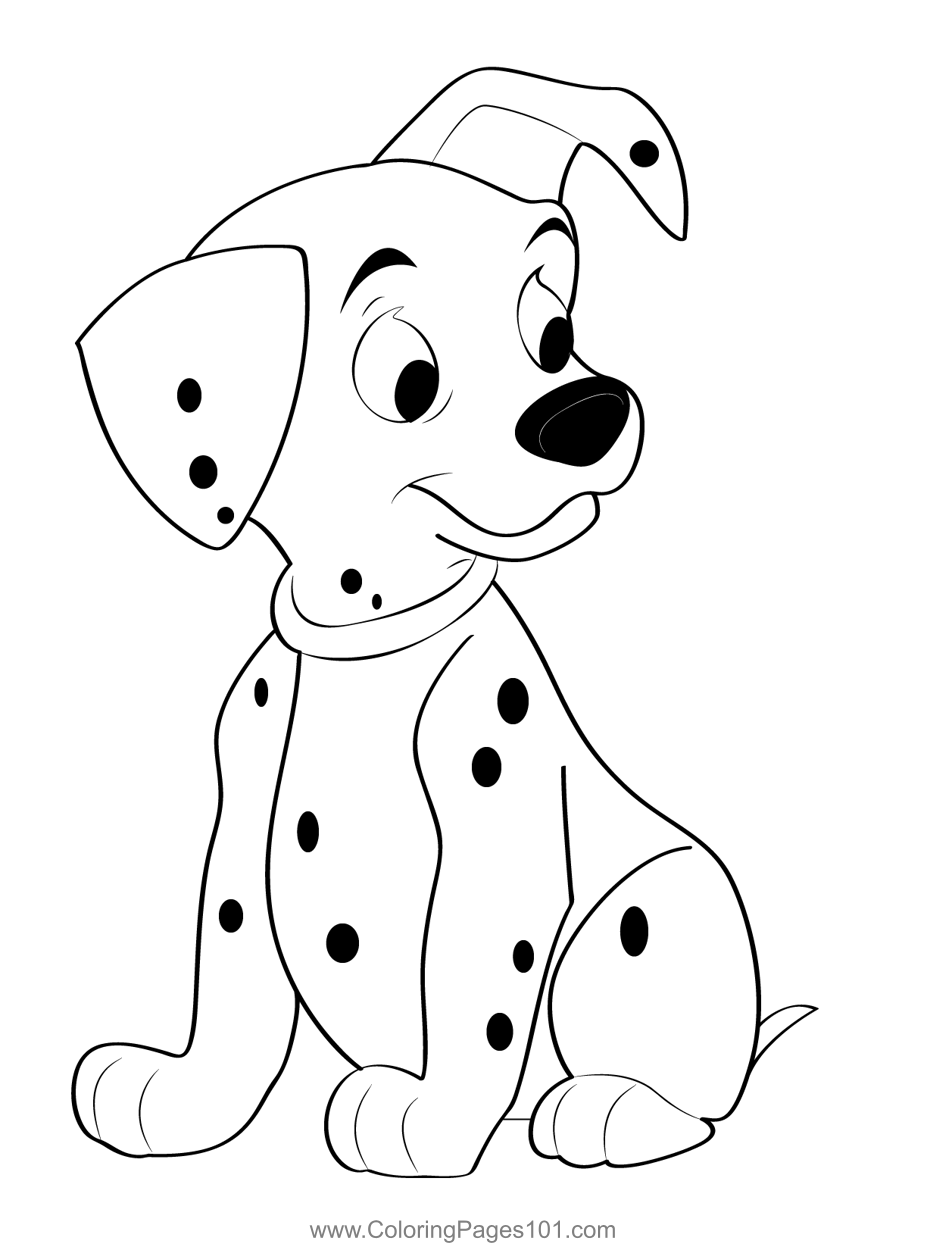 68 Free Dog Coloring Pages for Kids Printable 38