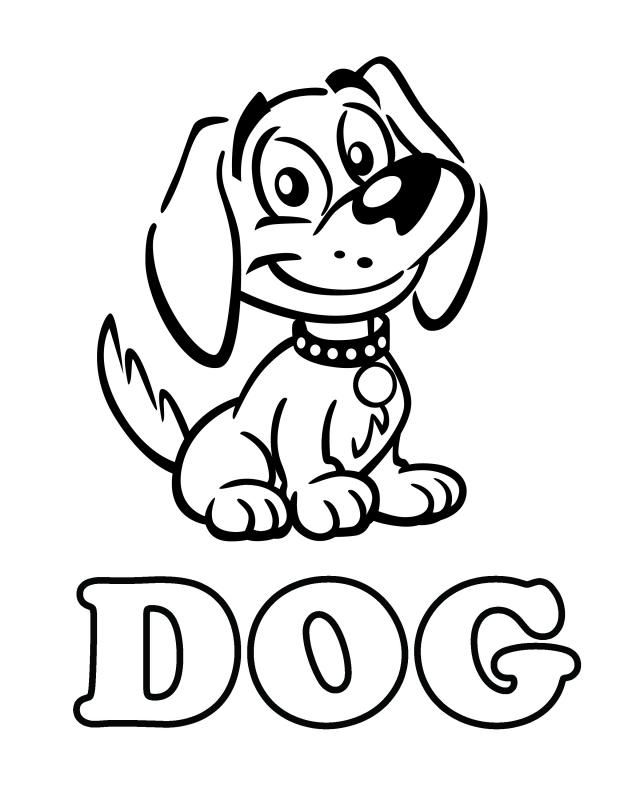 68 Free Dog Coloring Pages for Kids Printable 44