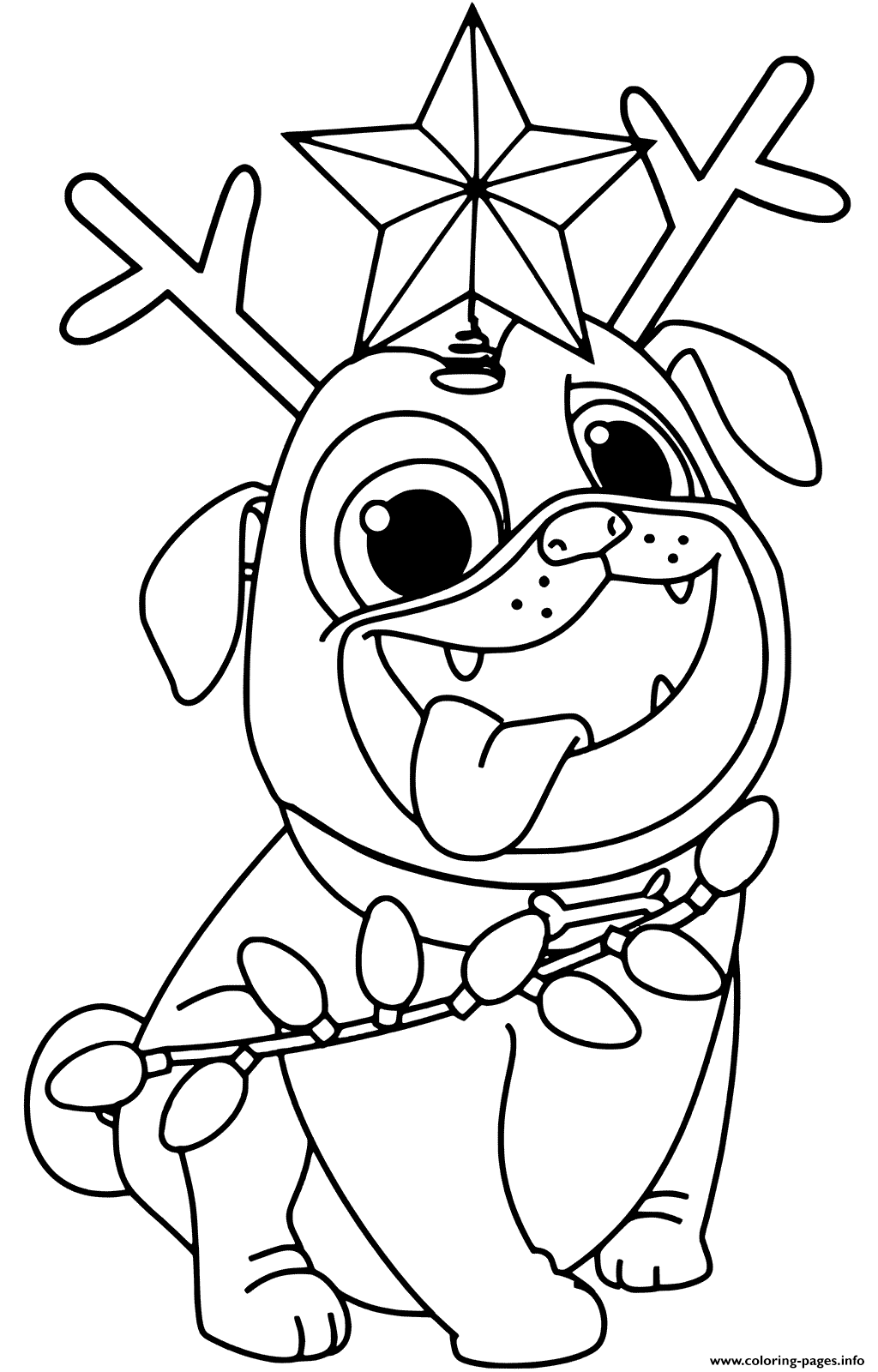 68 Free Dog Coloring Pages for Kids Printable 48