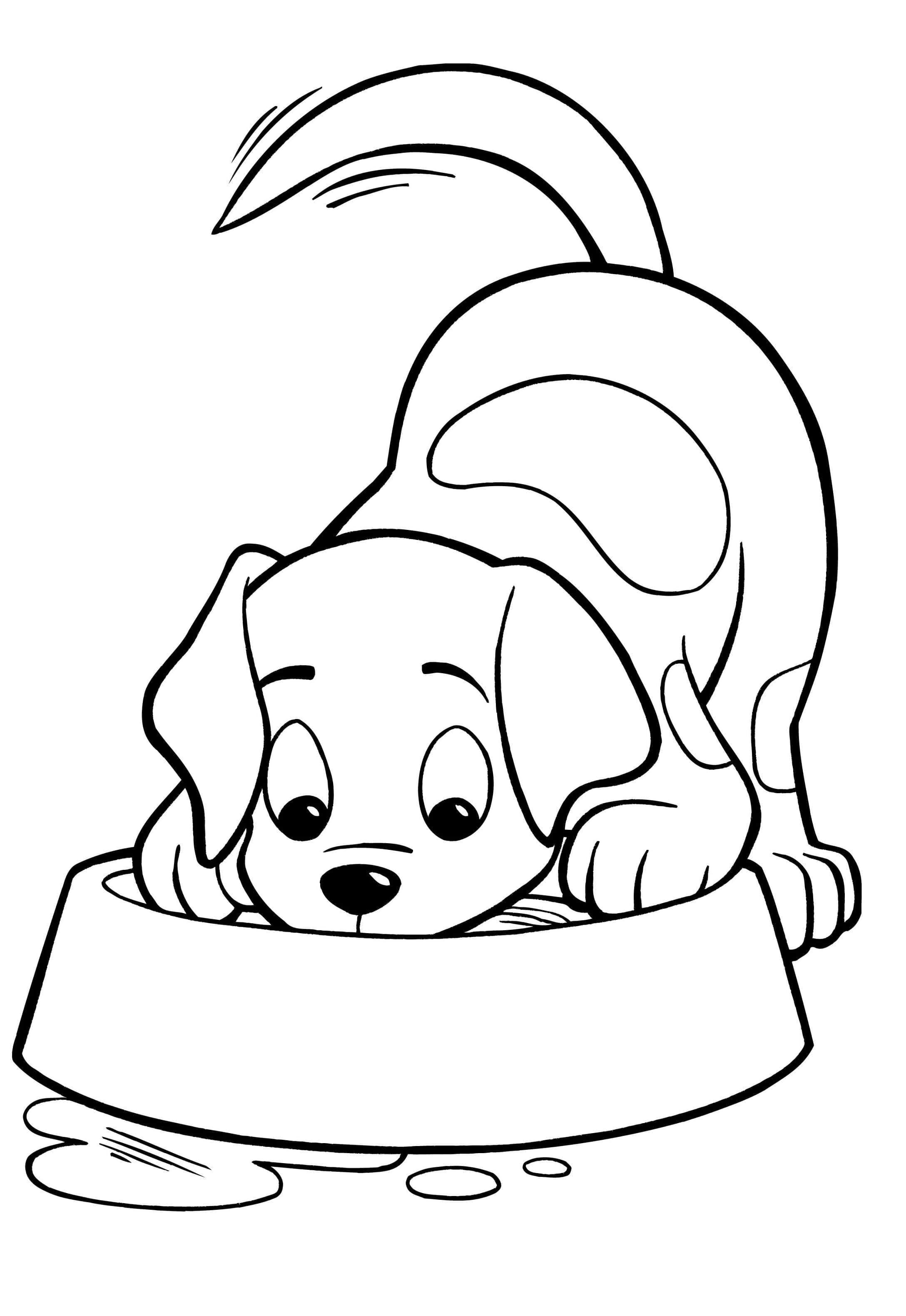 68 Free Dog Coloring Pages for Kids Printable 50