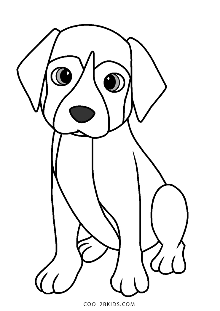 68 Free Dog Coloring Pages for Kids Printable 54