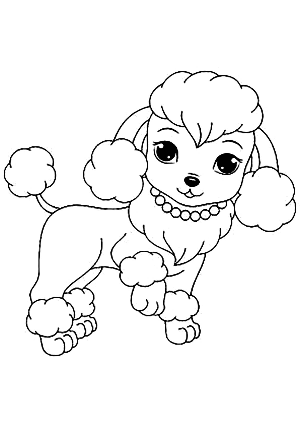 68 Free Dog Coloring Pages for Kids Printable 56