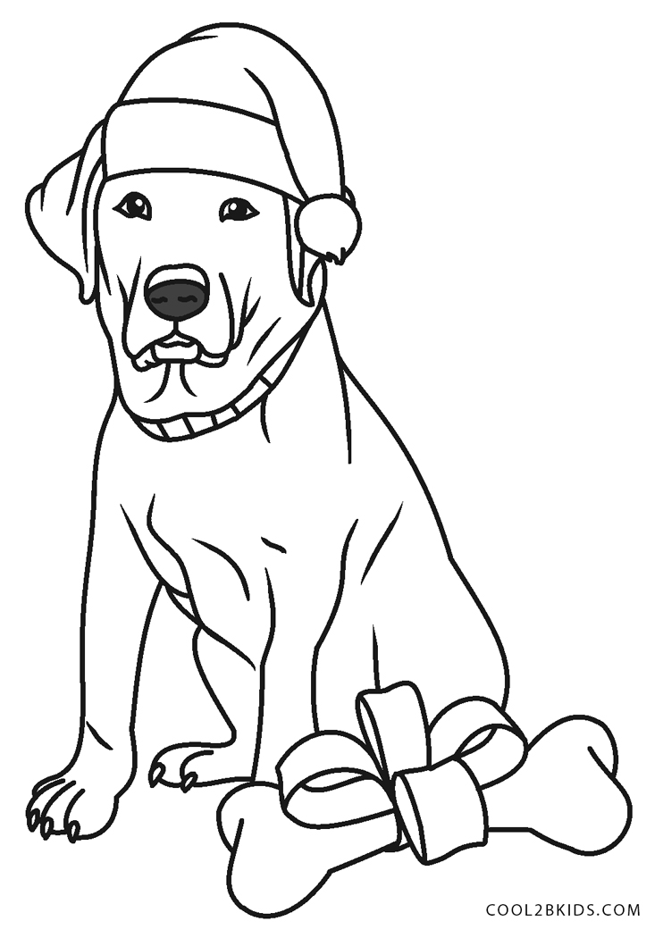 68 Free Dog Coloring Pages for Kids Printable 60