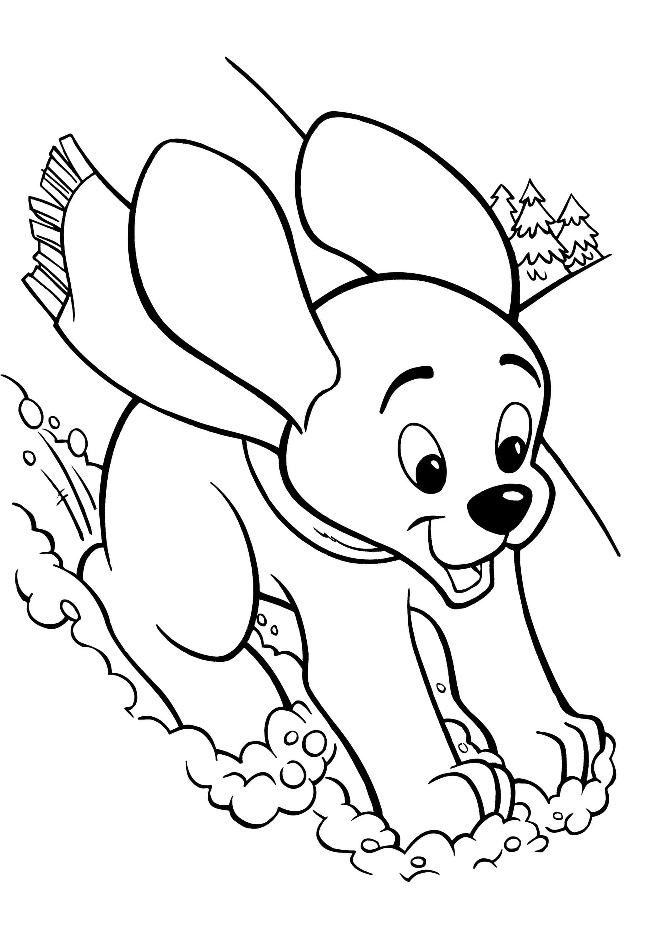 68 Free Dog Coloring Pages for Kids Printable 63