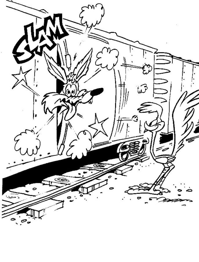 69 Road Runner Coloring Pages Printable 18