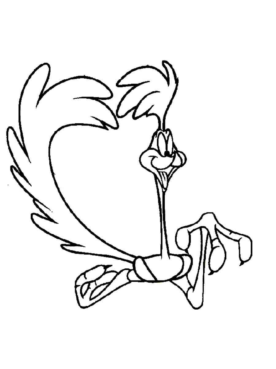 69 Road Runner Coloring Pages Printable 25