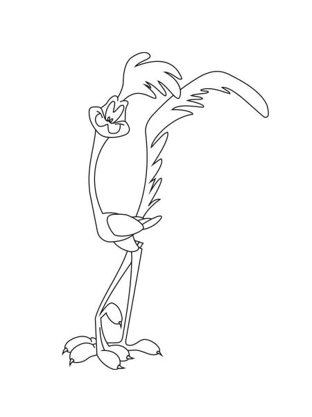 69 Road Runner Coloring Pages Printable 32