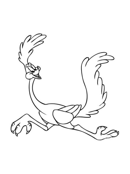 69 Road Runner Coloring Pages Printable 33