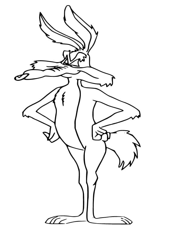 69 Road Runner Coloring Pages Printable 36