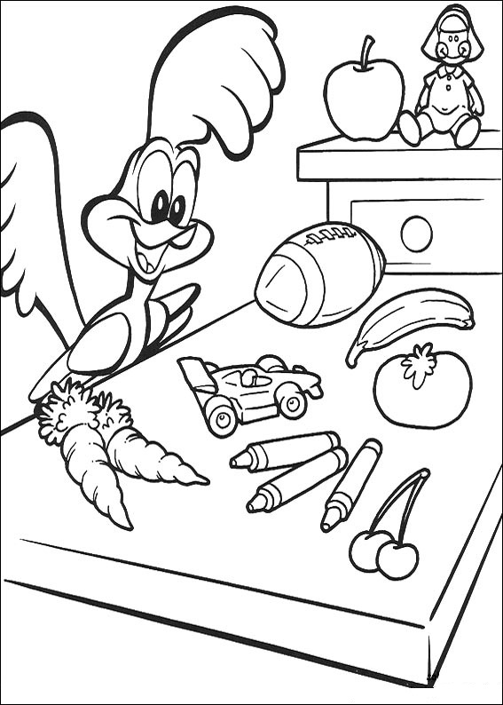 69 Road Runner Coloring Pages Printable 38