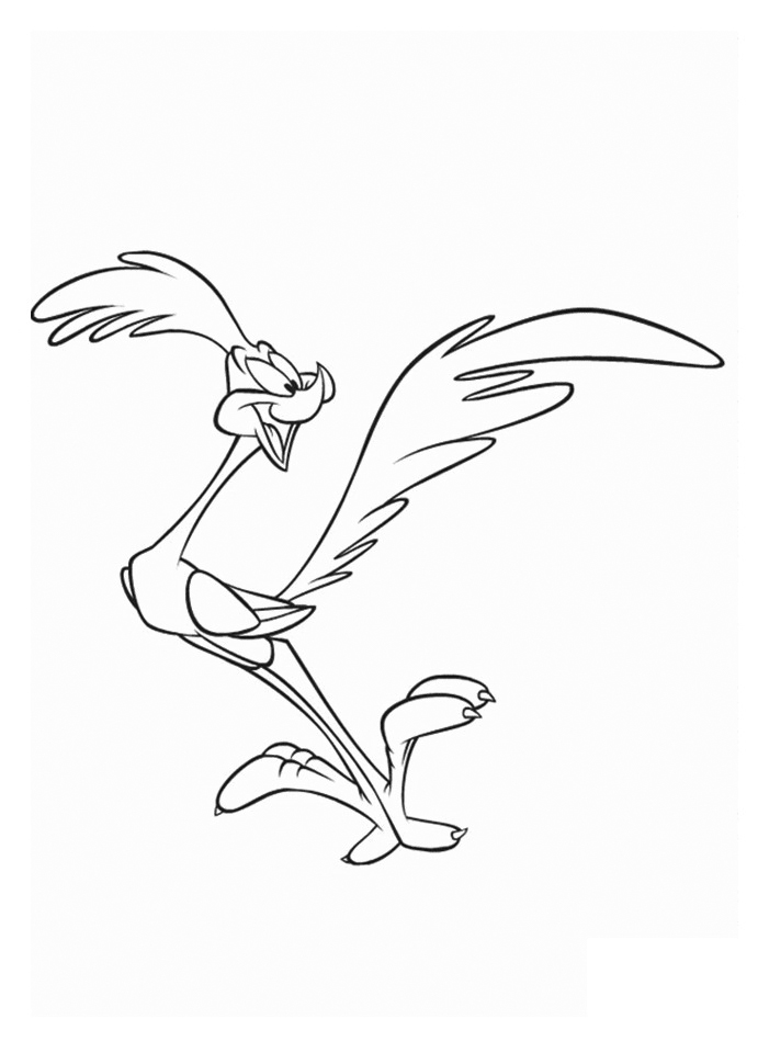 69 Road Runner Coloring Pages Printable 8